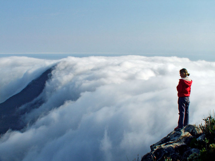 Sacred moments of release, Silvermine beacon, Chapman's Peak © Don's Art