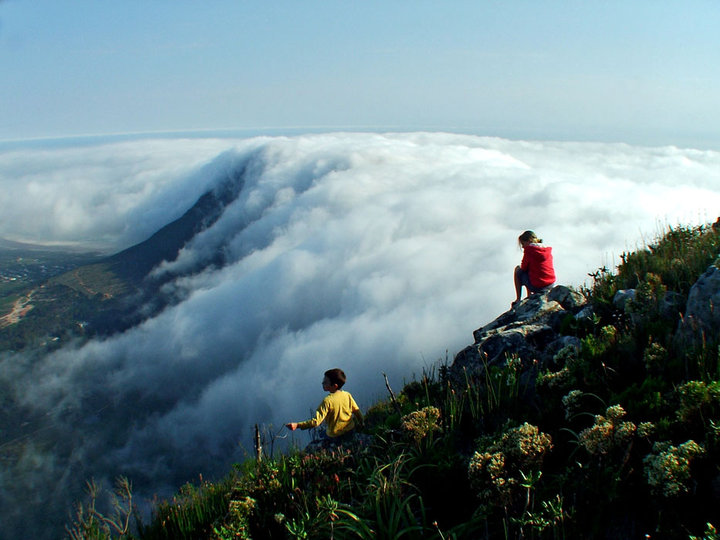 Sacred moments of release, Silvermine beacon, Chapman's Peak © Don's Art