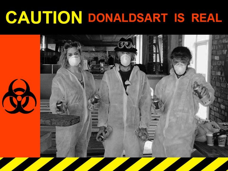 Tigersmilk decor, wearing the mask and protective gear © Don's Art