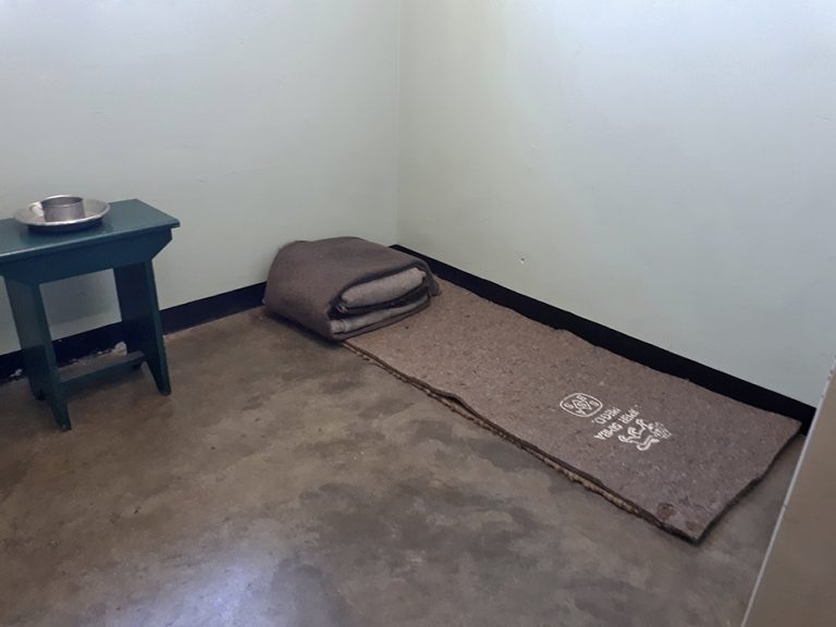 Thoughts of Freedom from Robben Island, Nelson Mandela's Prison Cell © Don's Art