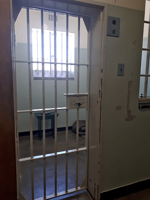 Thoughts of Freedom from Robben Island, Nelson Mandela's Prison Cell © Don's Art