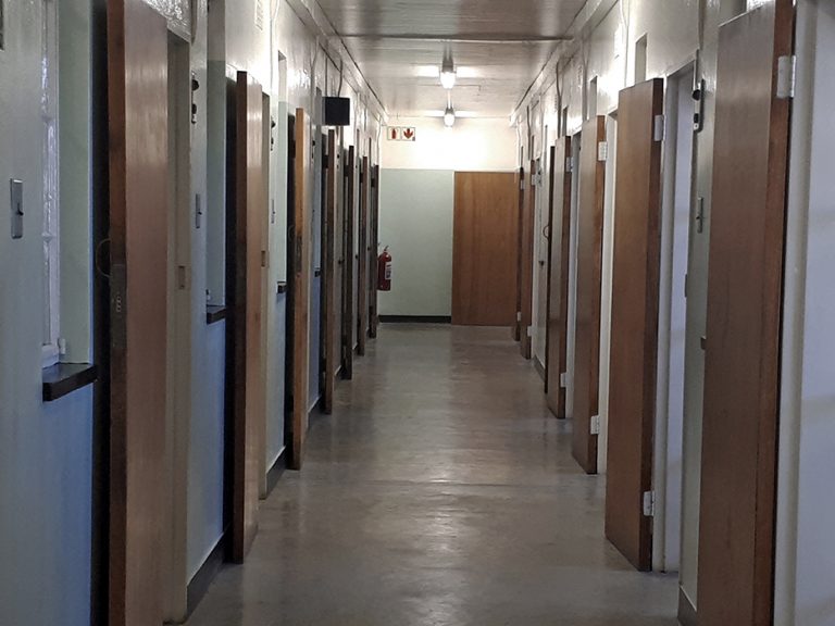 Thoughts of Freedom from Robben Island, Prison Cells © Don's Art