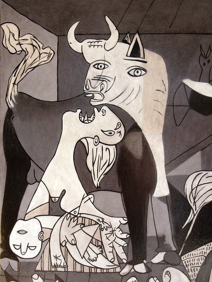 war: Painting Guernica © Don's Art