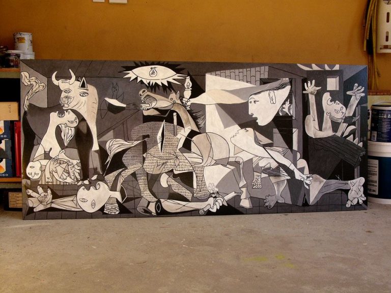 war: Painting Guernica © Don's Art