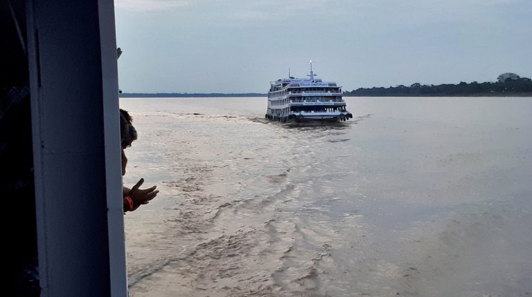 Boats of Brazil, Amazon River boat cruise. Copyright © Don's Art