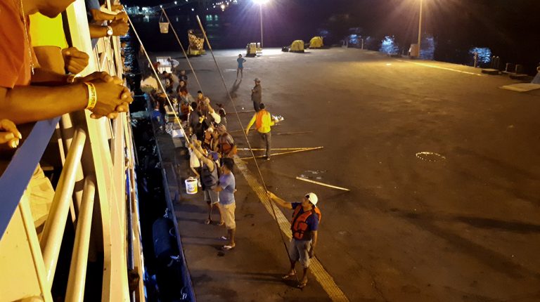 Boats of Brazil, Amazon River boat cruise, harbour vendors. Copyright © Don's Art