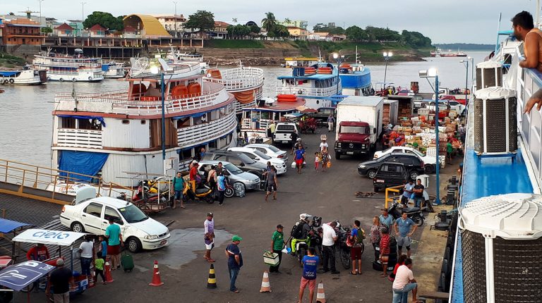 Boats of Brazil, Amazon River boat cruise. Copyright © Don's Art