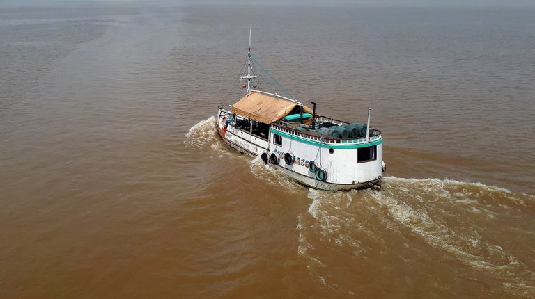 Boats of Brazil, Amazon River boat cruise. Copyright © Don's Art