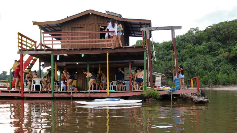 Boats of Brazil, Amazon River, Livramento community. Copyright © Don's Art