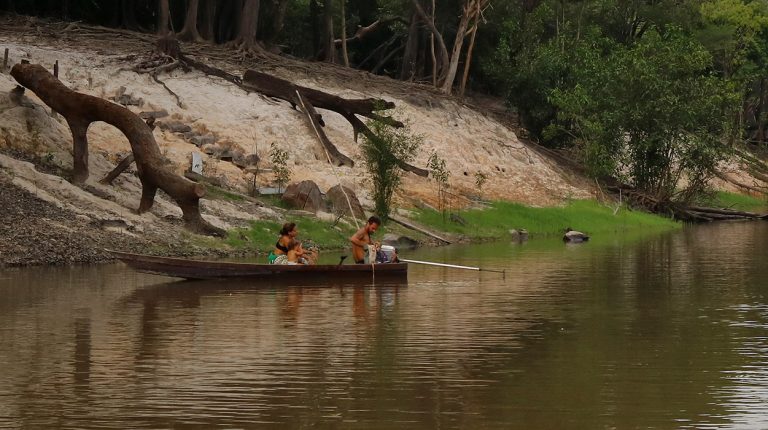 Boats of Brazil, Amazon River, Livramento community, Samauma. Copyright © Don's Art