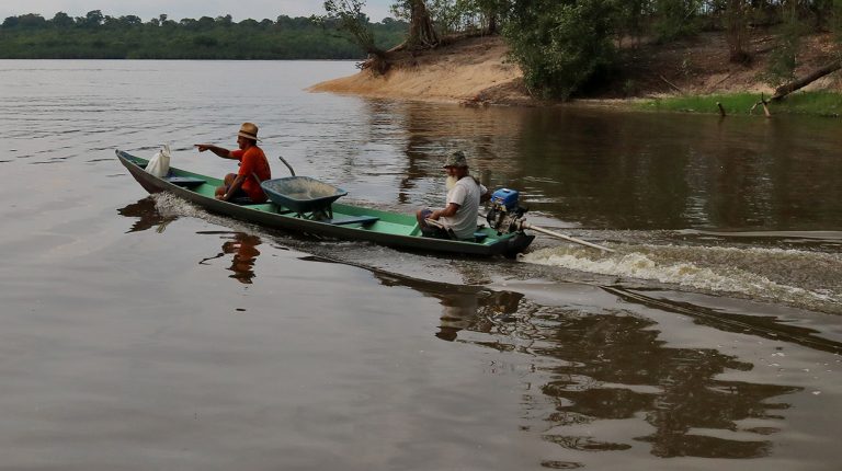 Boats of Brazil, Amazon River, Livramento community. Copyright © Don's Art