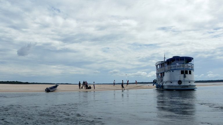 Boats of Brazil, Amazon River. Copyright © Don's Art