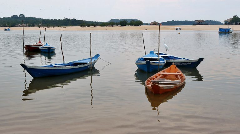 Boats of Brazil, Amazon River, Alter Do Chao, Para Copyright © Don's Art