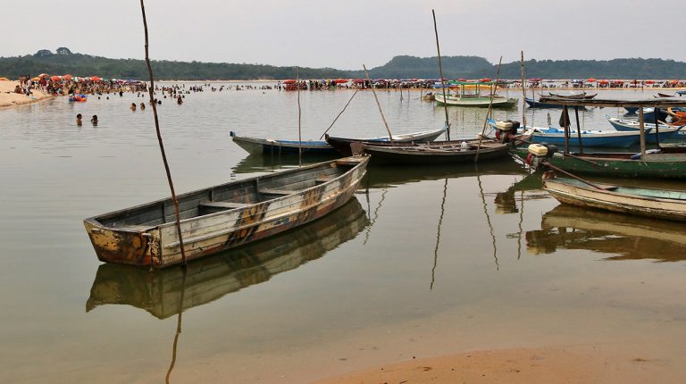 Boats of Brazil, Amazon River, Alter Do Chao, Para. Copyright © Don's Art