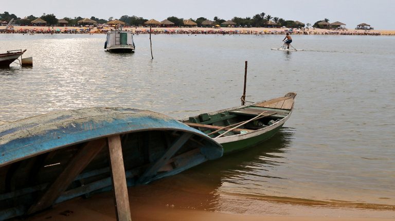 Boats of Brazil, Amazon River, Alter Do Chao, Para. Copyright © Don's Art