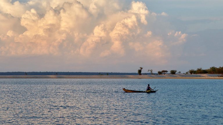 Boats of Brazil, Amazon River, local fisherman. Copyright © Don's Art