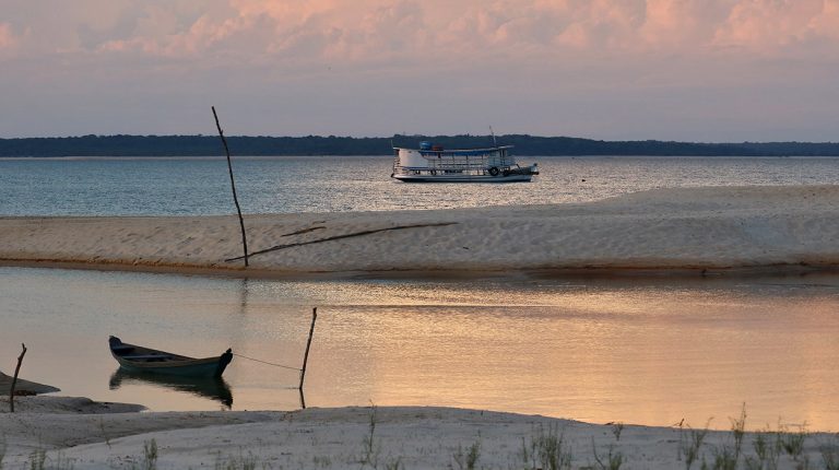 Boats of Brazil, Amazon River. Copyright © Don's Art