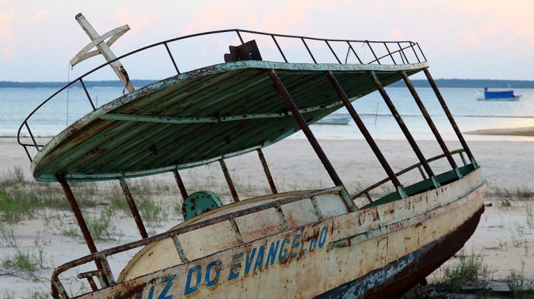 Boats of Brazil, Amazon River. Copyright © Don's Art